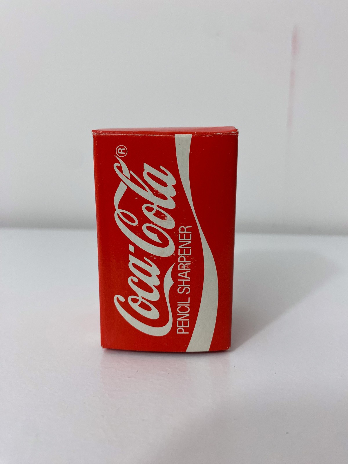 Vintage 1980s Coca-Cola Can Pencil Sharpener PT 8023 Hong Kong w Box
