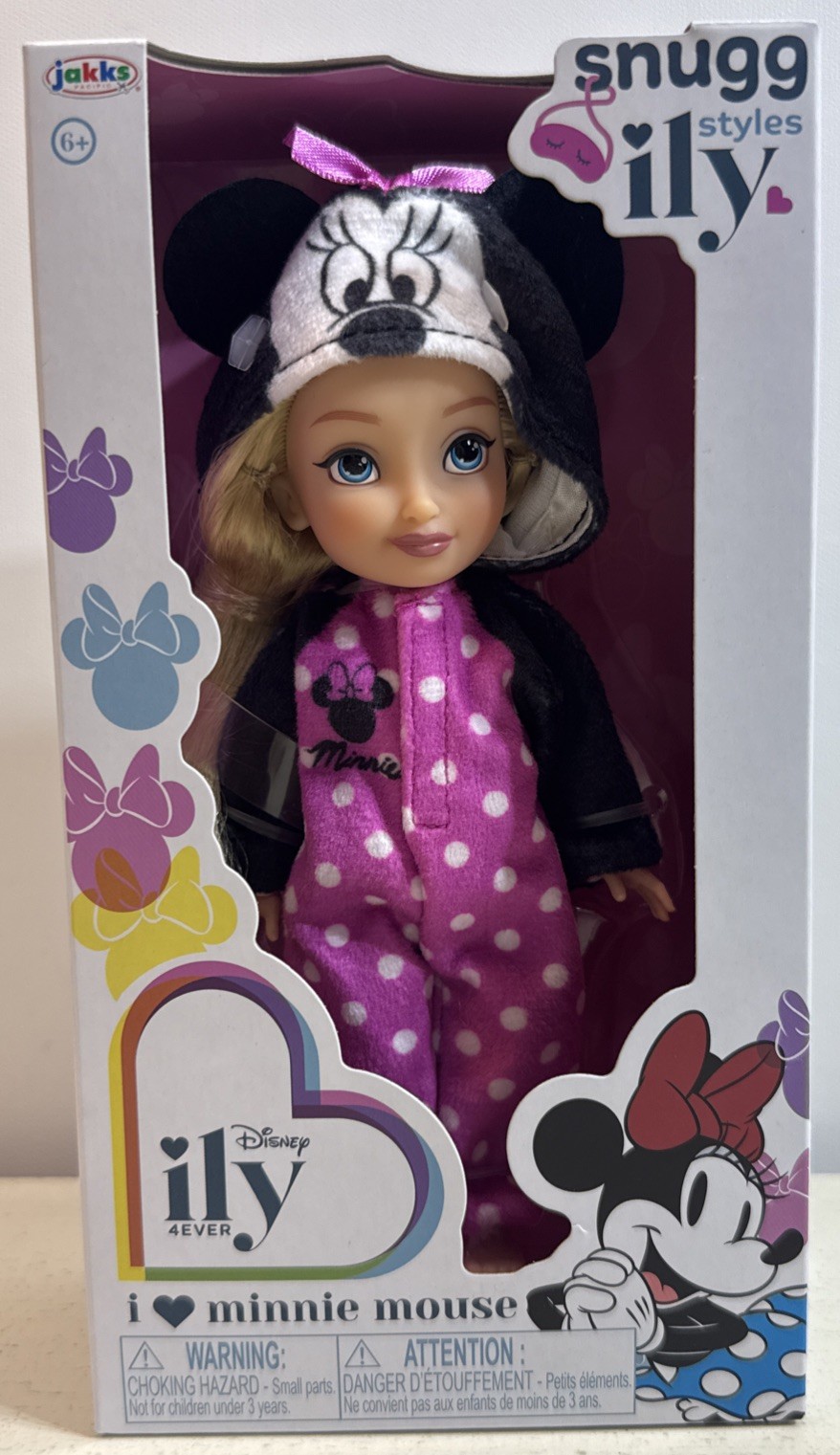 Disney Snugg-Ily Styles Doll Inspired by I ❤️ MINNIE MOUSE Doll 6