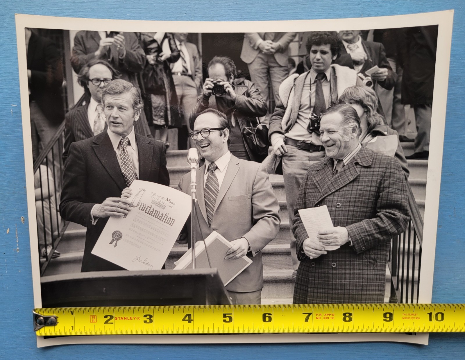 Mayor JOHN LINDSAY Issues Physical Fitness Proclamation to BOE City Hall 5/4/71 Mayor JOHN LINDSAY Issues Physical Fitness Proclamation to BOE City Hall 5/4/71