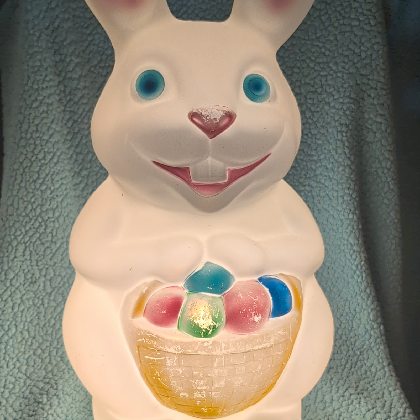 Vintage Empire Easter Bunny Plastic Blow Mold