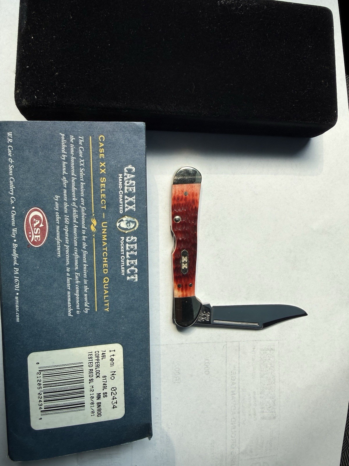 2001 Case Xx 61749 L Ss Cooperlock Red Sl