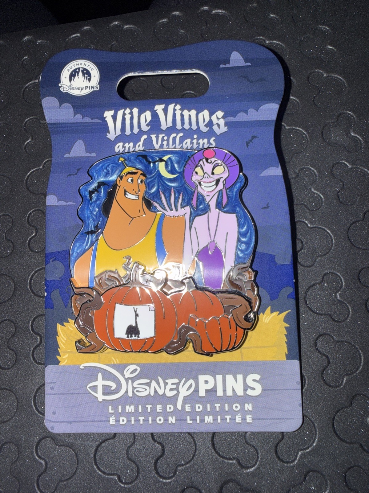 2026 Disney Parks Vile Vines & Villains Halloween Yzma And Kronk Pin LE4000