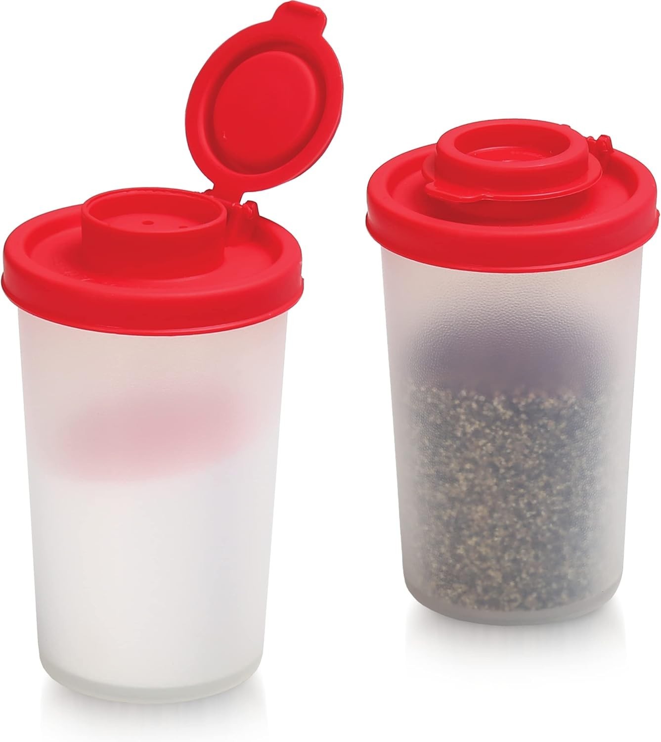 Salt and Pepper Shakers Moisture Proof Set of 1/2 Large Salt Shaker to