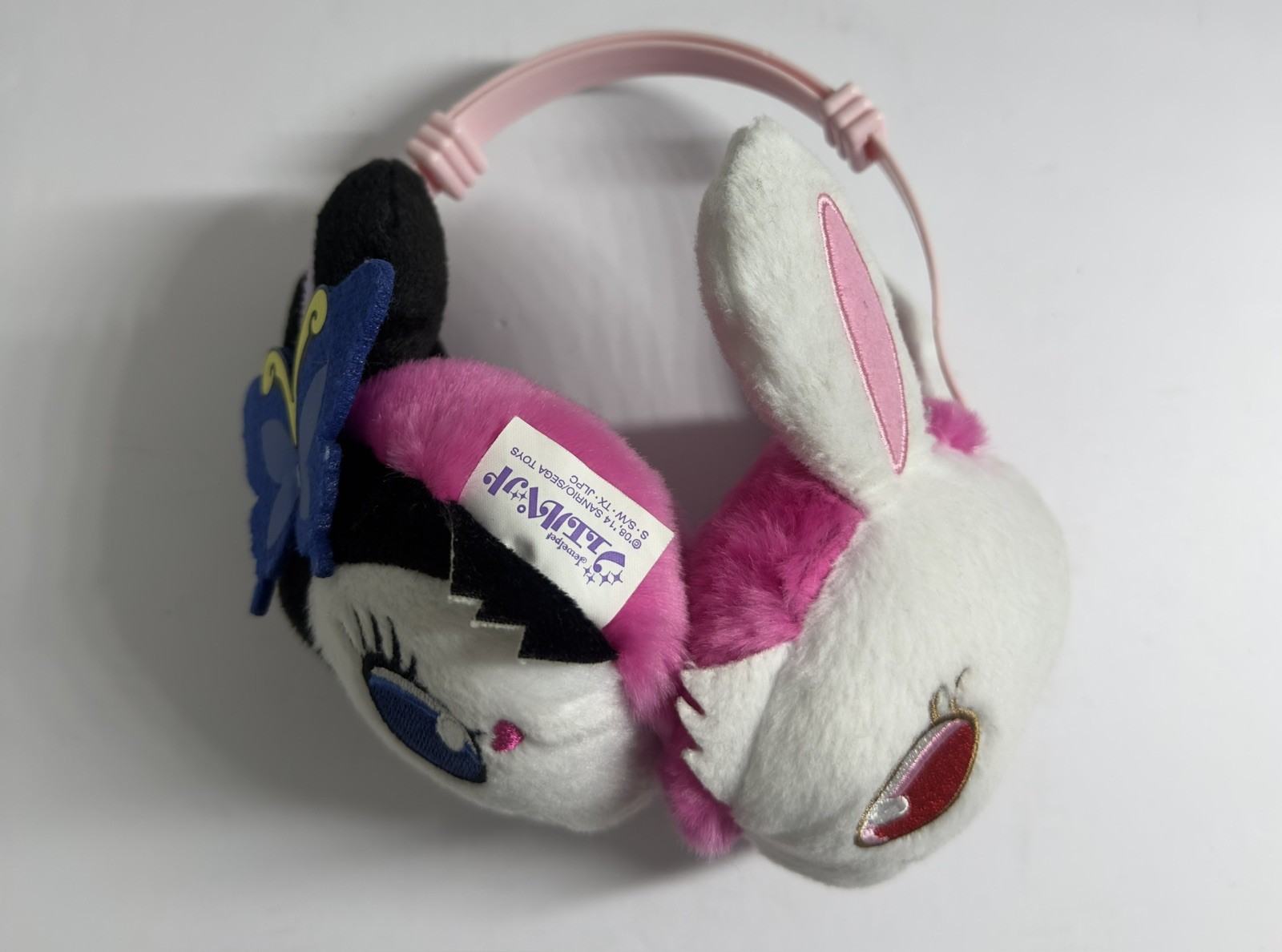 Official Sanrio Jewelpet Ruby Fluffy Earmuffs Sega Prize 2014 Kawaii Japan RARE