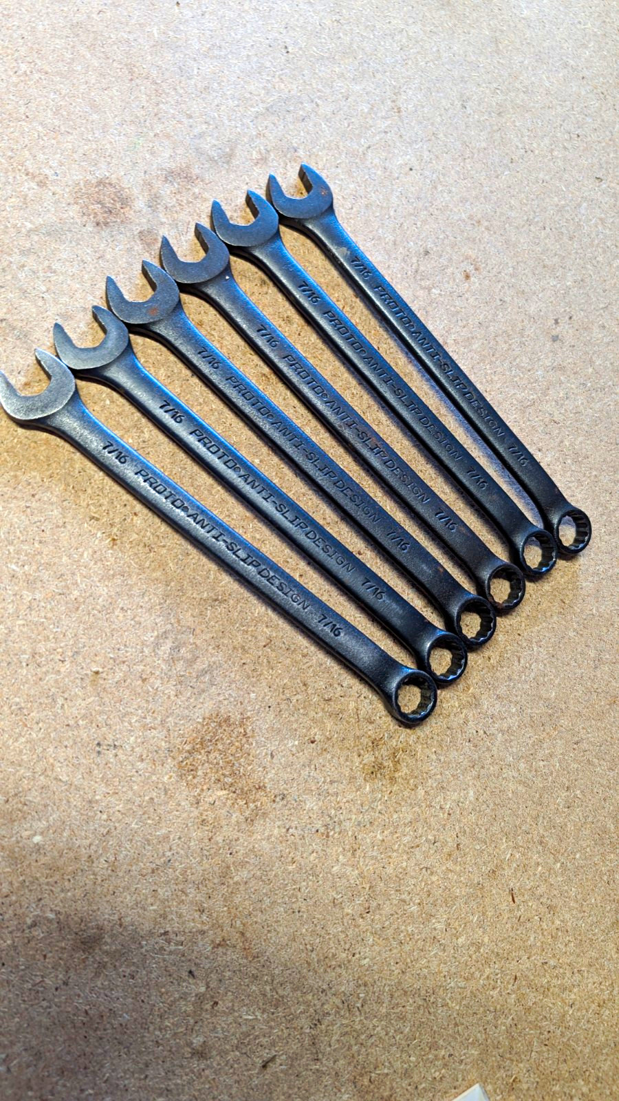 PROTO 6 - 7/16 Wrenches Made In USA 12 Point