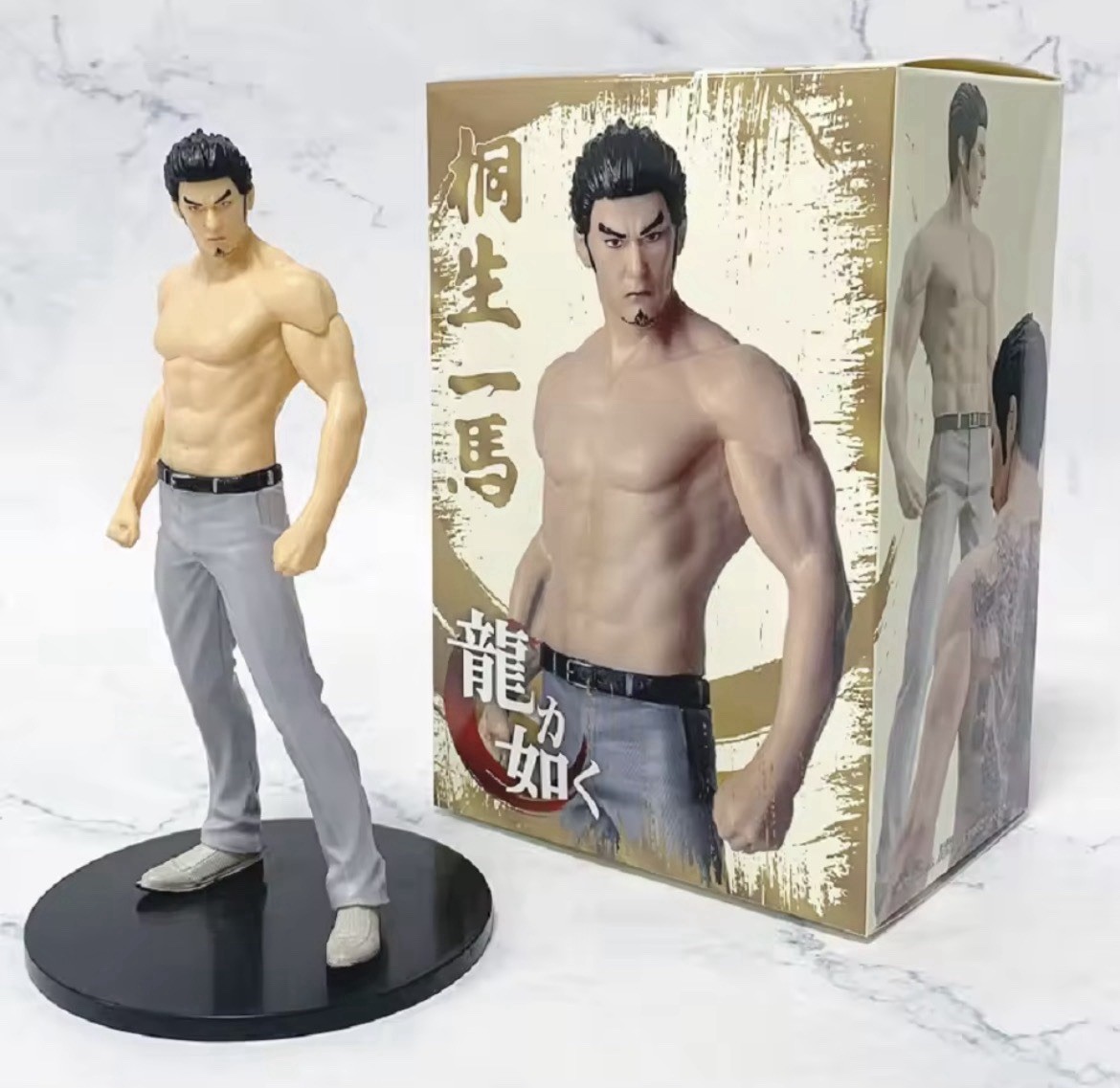 Yakuza Kiryu Kazuma Figure Digsta Gekitou Ryu Ga Gotoku 17.5cm PVC Statue