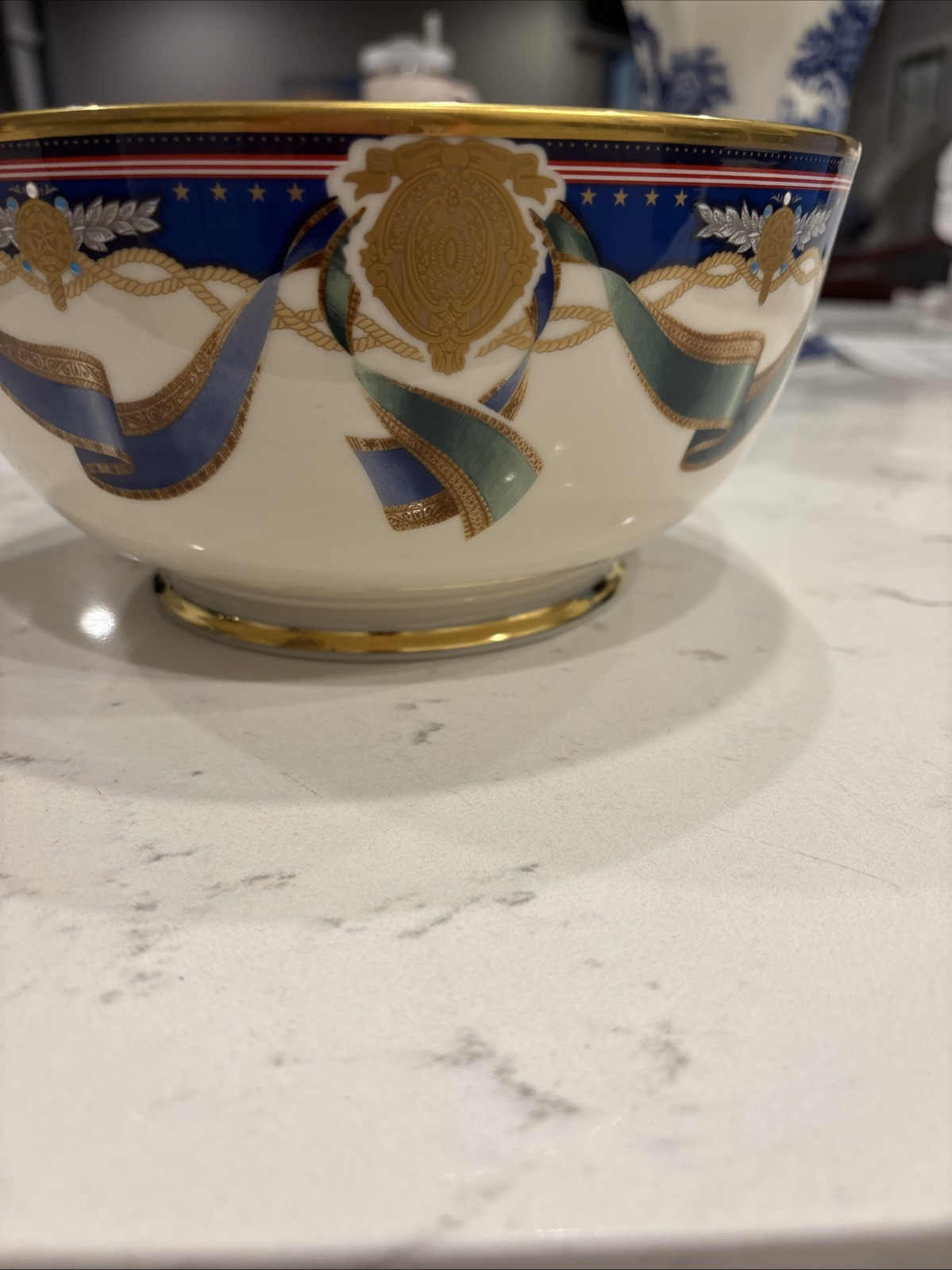 Lenox Porcelain White House Millennium Collection Bowl 