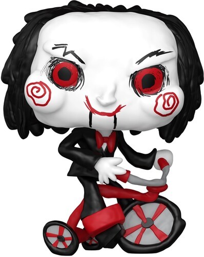 Funko POP Movies: Saw: Billy on Bike (Doodles) [New Toy] Vinyl Figure, Collec