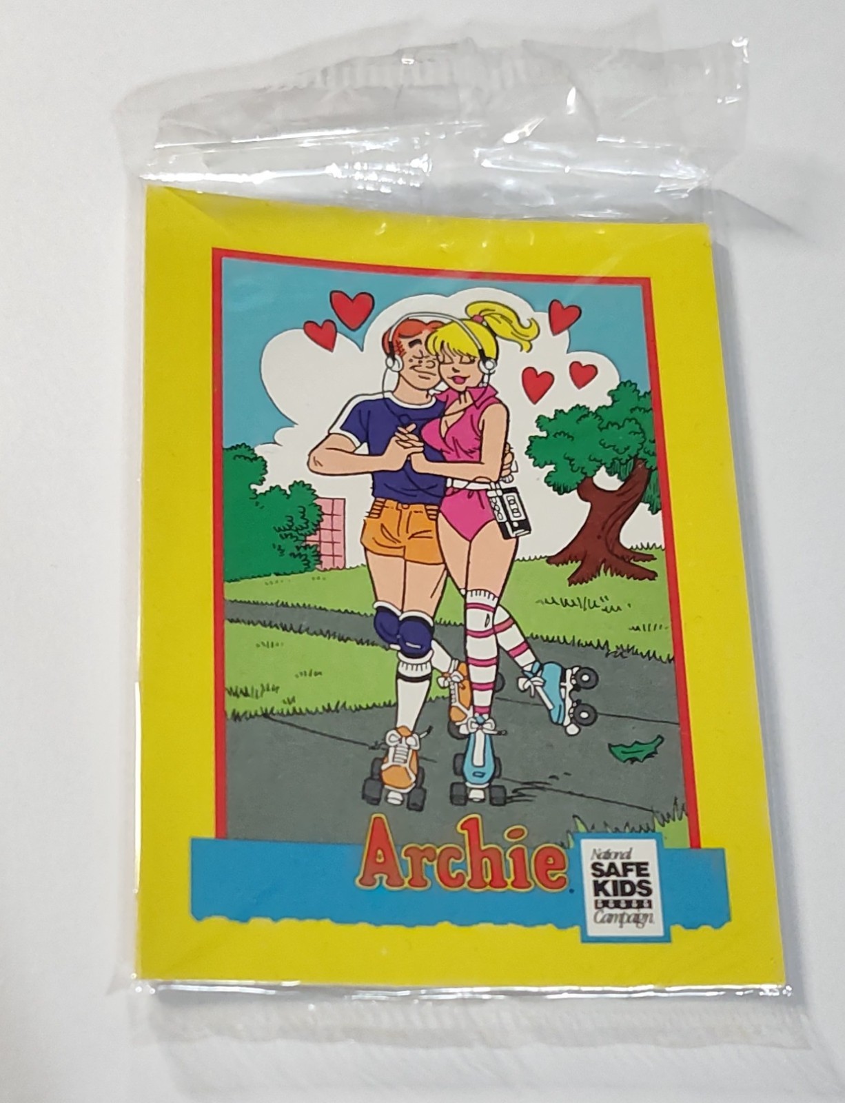 1991 IMPEL  ARCHIE NATIONAL SAFE KIDS CAMPAIGN PROMO 3 CARD SEALED UNOPENED SET