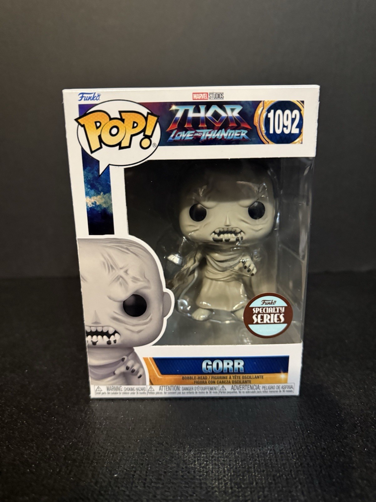 FUNKO POP  GORR 1092 SPECIALTY SERIES THOR LOVE AND THUNDER DB9