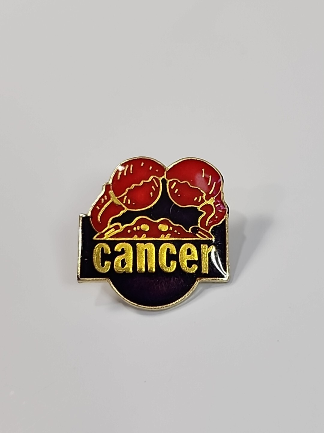 Cancer the Crab Lapel Pin Horoscope Sign June 22nd-July 22nd