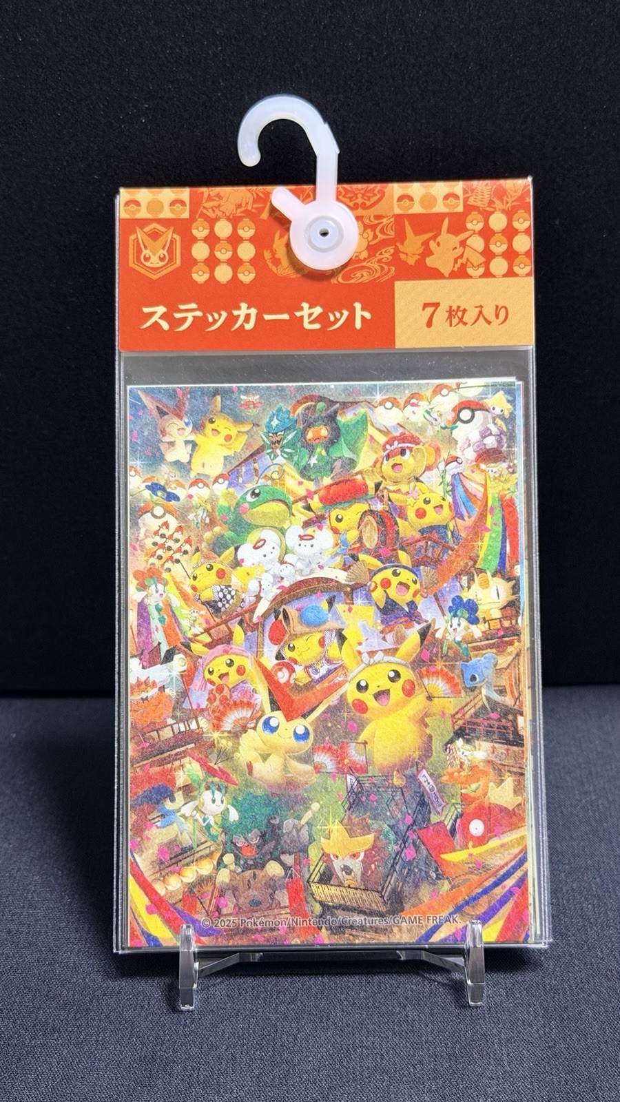 Pokémon Center Tohoku Sticker Set 7 Sheets Pikachu Victini Japanese