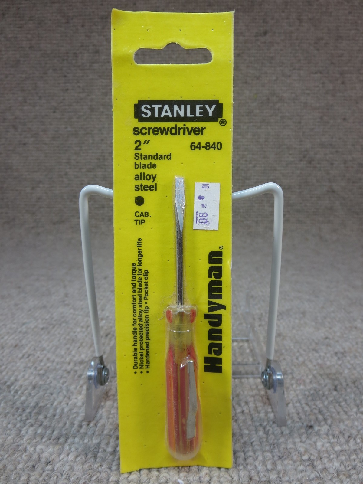 Vtg NOS Stanley Handyman Pocket Screwdriver 64-840 2\