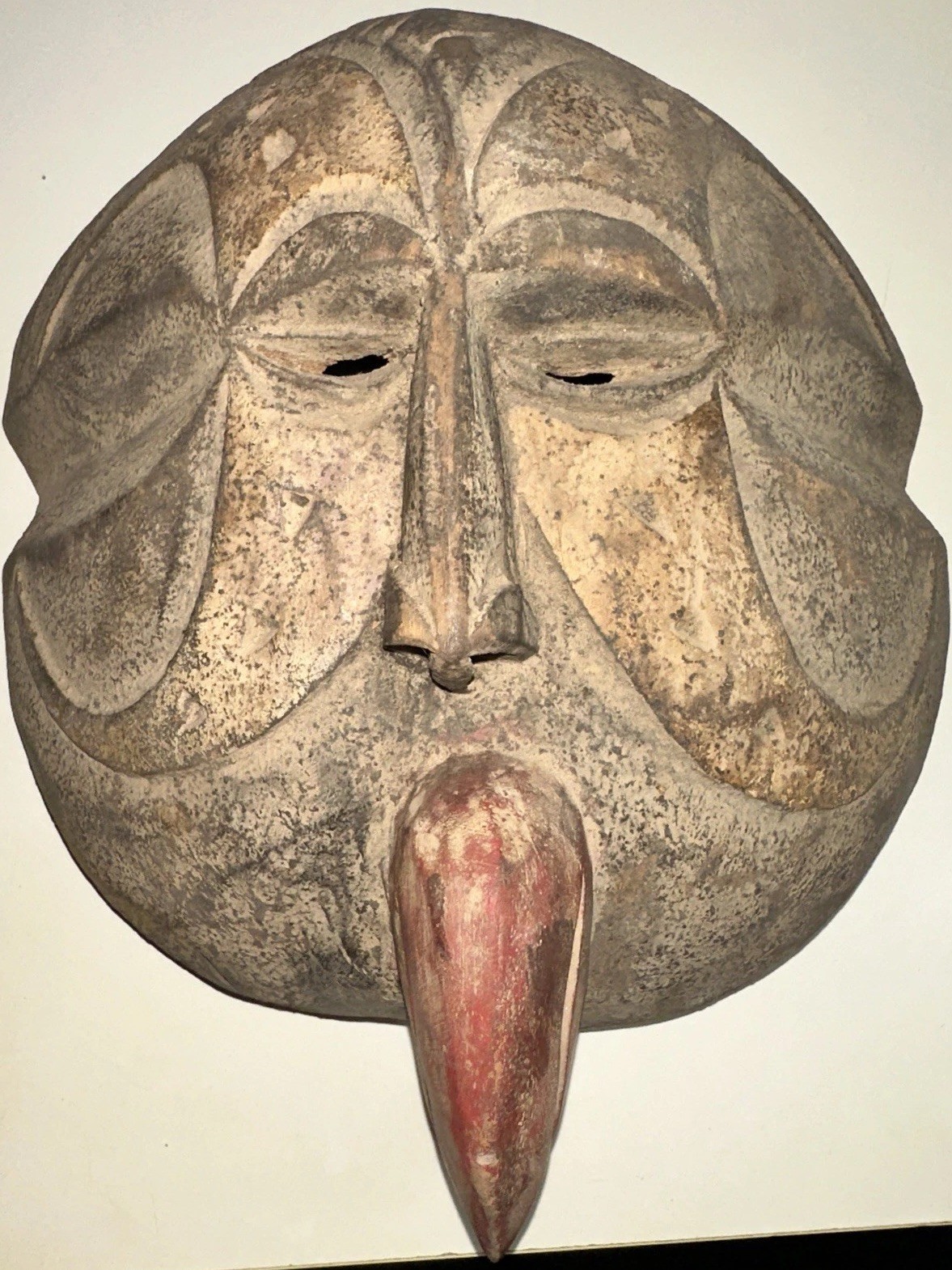 Antique Luba Kifwebe African Bird Mask