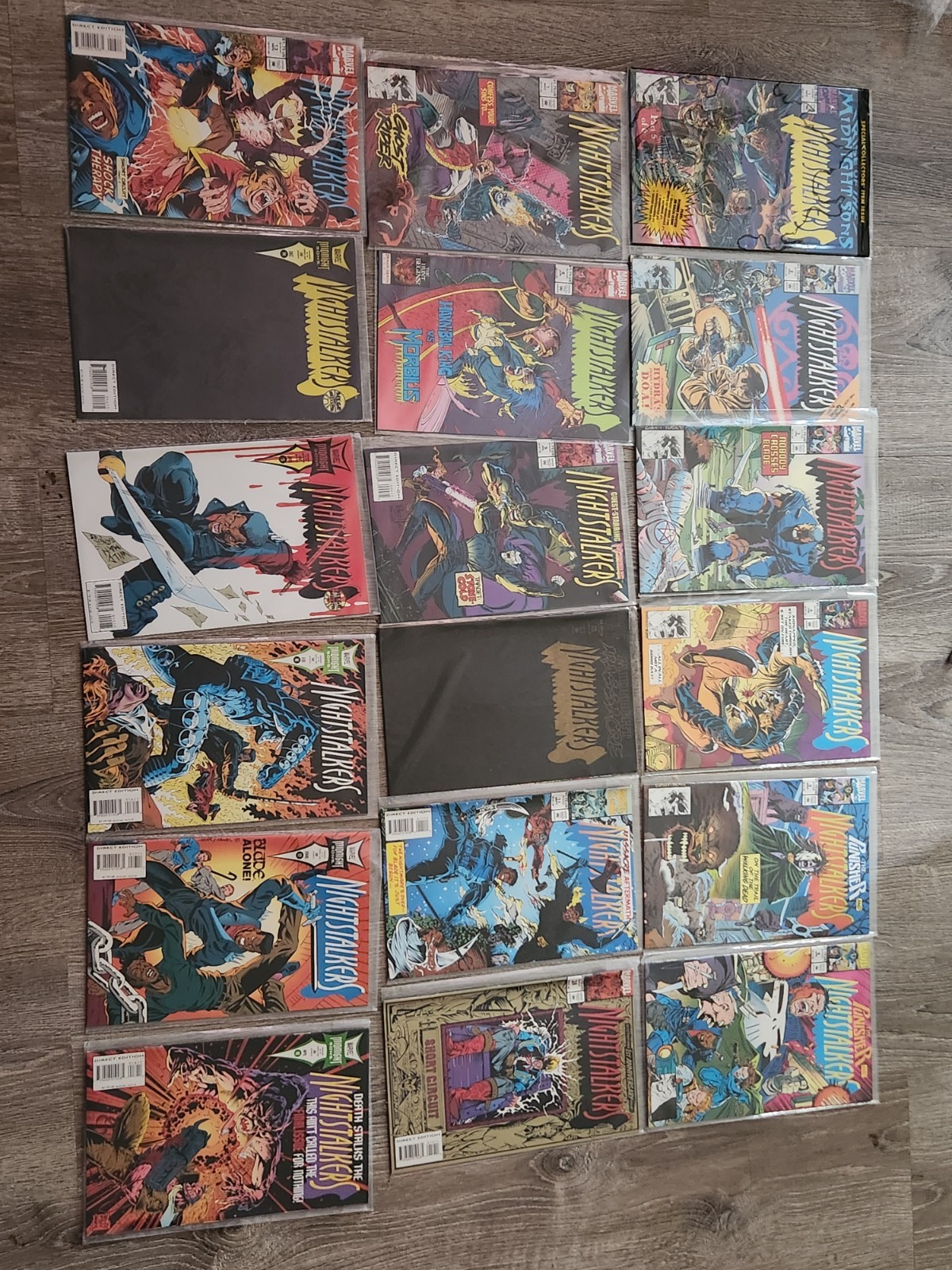 Nightstalkers #1-18 Complete Series Marvel 1992 Midnight Sons Blade