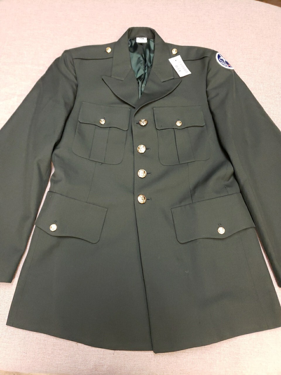 Bremen-Bowdon Men\'s US Army Coat Dark Green 40R NEW