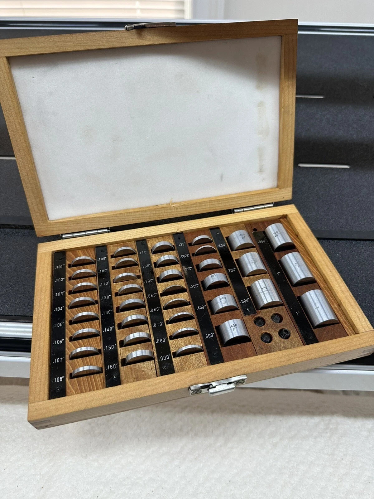 Chuan Brand 36pc Space Block Set Round Gage Machinist Tool Set Up Inspection