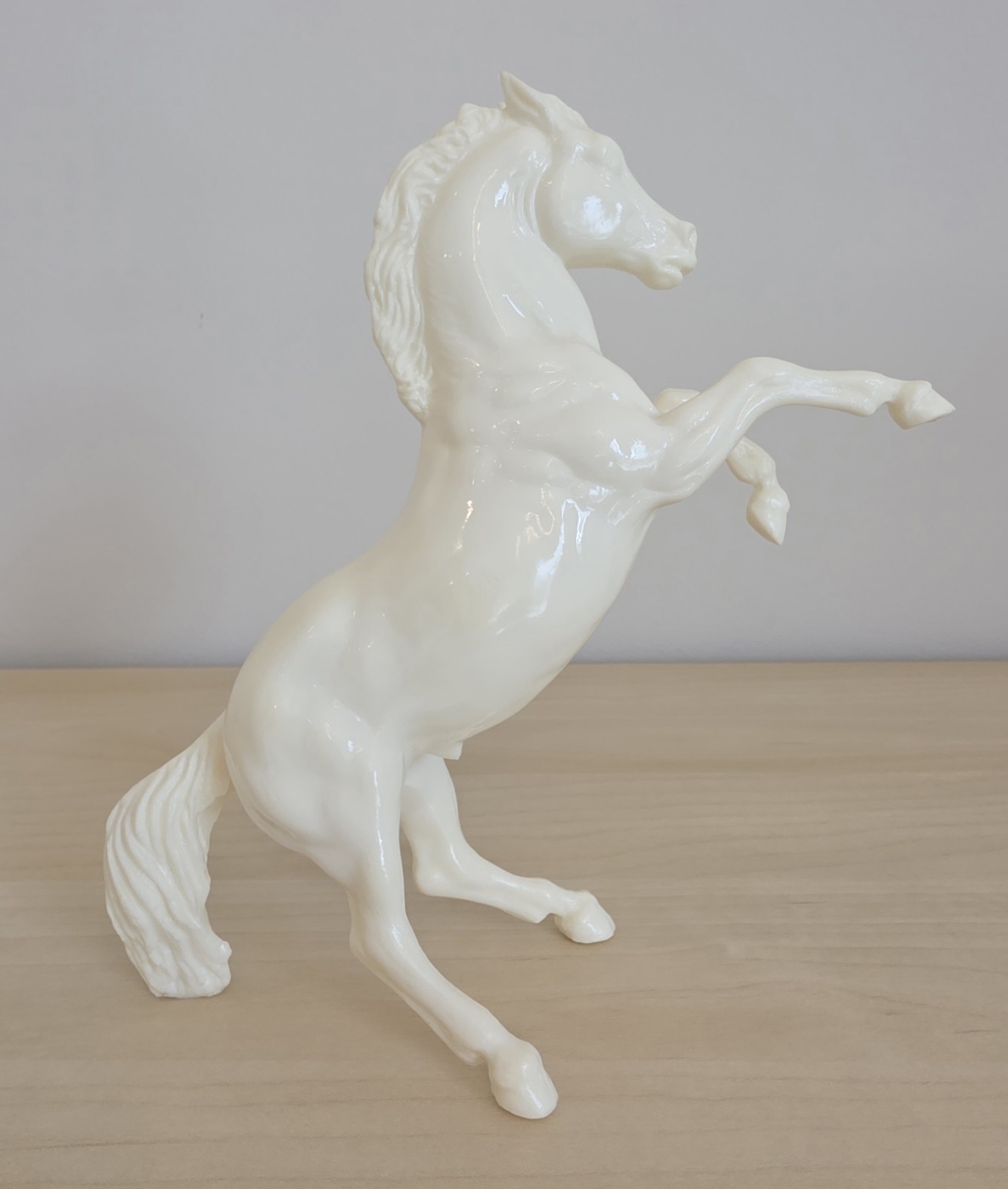 Breyer Classic / Freedom Model Horse FACTORY BLANK UNPAINTED REARING STALLION