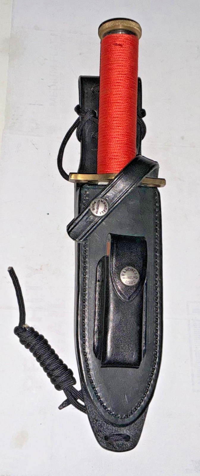 VTG 80s Taylor Seto Japan Combat Survival Knife Randall Model 18 Sheath VTG 80s Taylor Seto Japan Combat Survival Knife Randall Model 18 Sheath