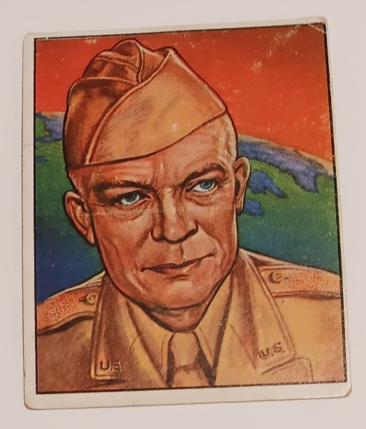 1951 Fight The Red Menace - #24 General Ike in Command - Excellent Condition