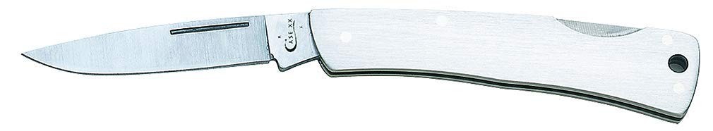 WR XX Pocket Knife Brushed Stainless Executive Lockback Item #004