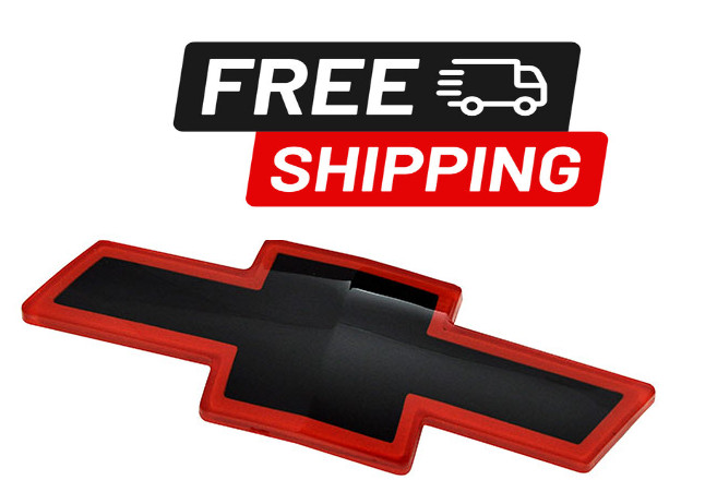 1994 1995 1996 1997 1998 TAHOE FULL SIZE SUBURBAN BLAZER RED BLACK GRILLE EMBLEM