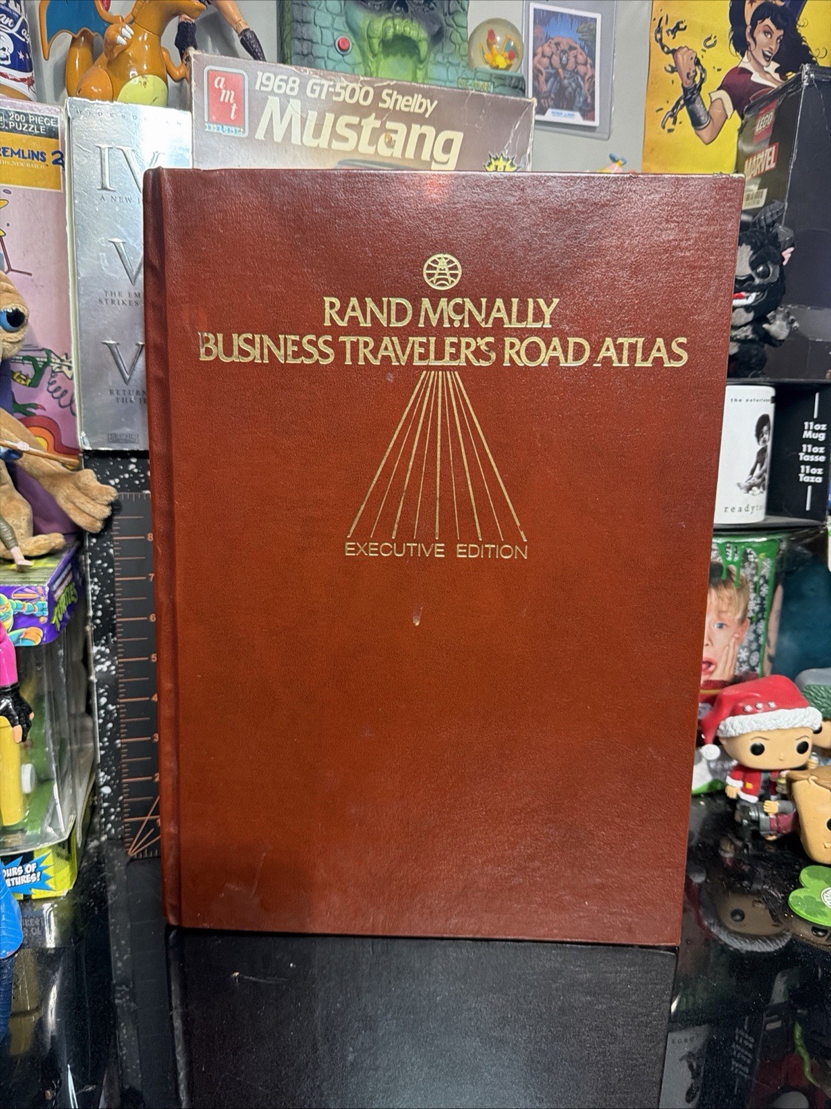 1985 Rand McNally Business Travelers Road Atlas Executive Edition Vintage Maps