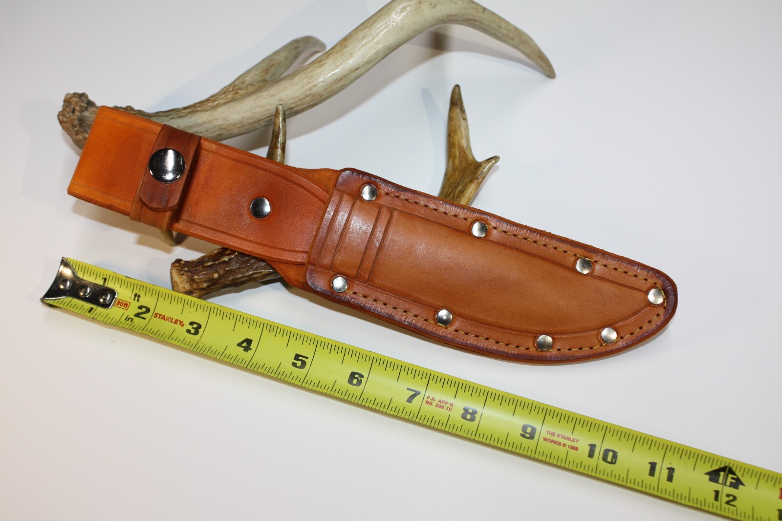 Custom Leather { WESTERN W-36 / UNIVERSAL } Style Knife Sheath-USA Custom Leather { WESTERN W-36 / UNIVERSAL } Style Knife Sheath-USA