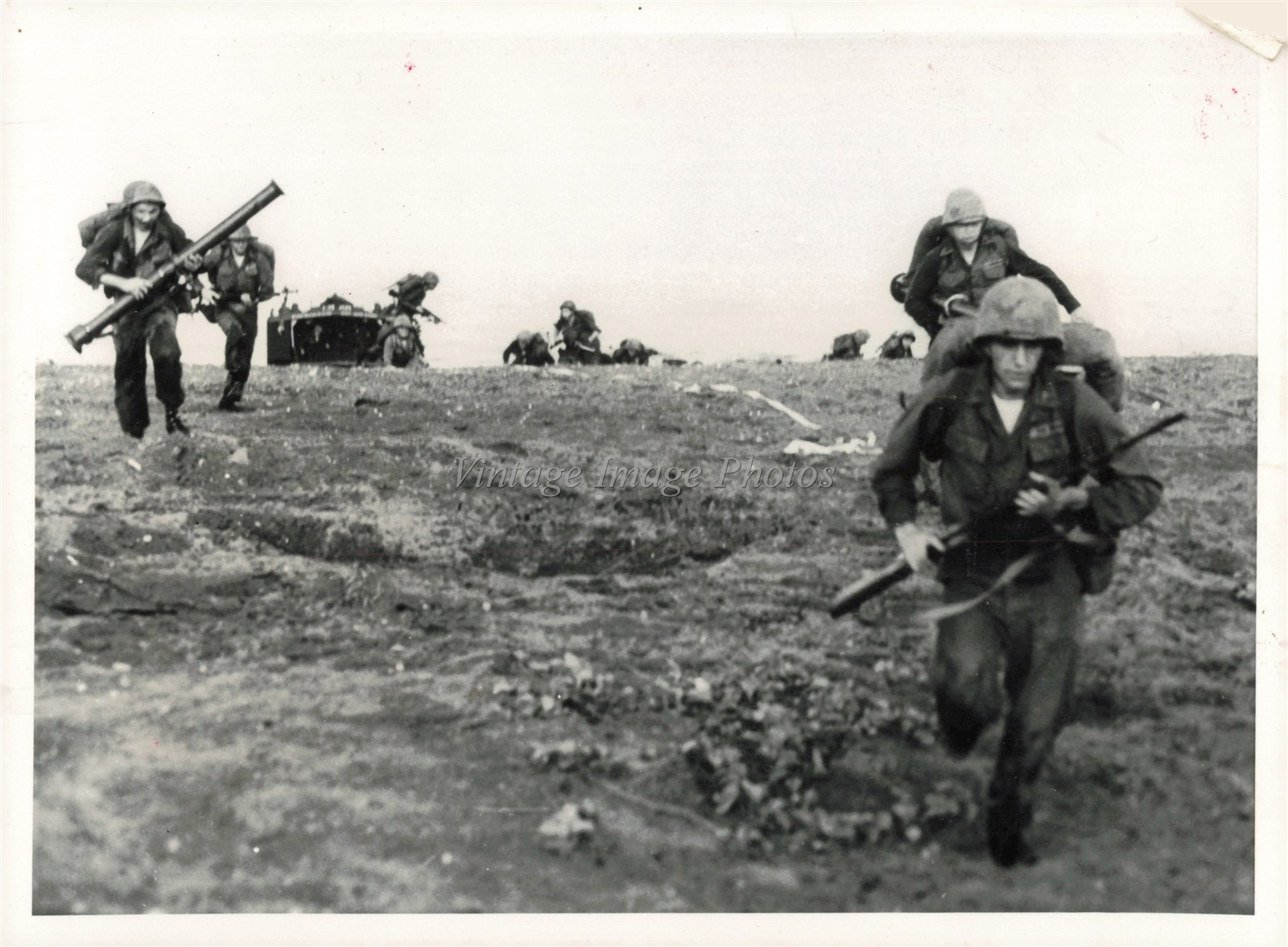 1964 Mindoro Island Seato Soldiers Exercise Ligtas Photo 5x7