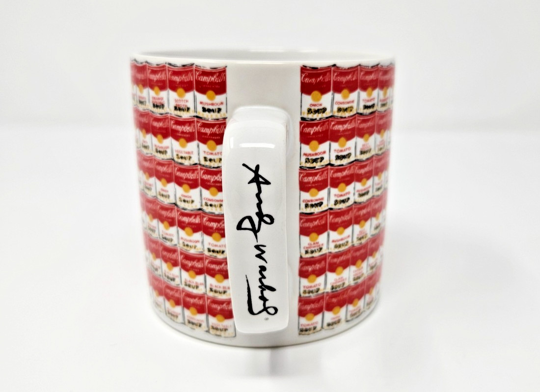 BLOCK ~ Andy Warhol ~ 100 Cans ~ Campbell\'s Tomato Soup ~ Mug ~ Oversized
