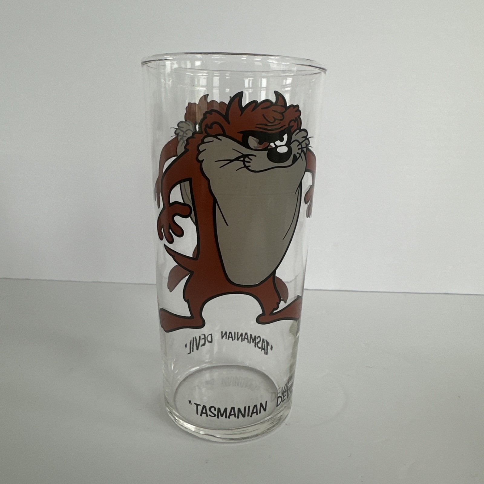 Tasmanian Devil Pepsi Collector\'s Series Glass Vintage 1973