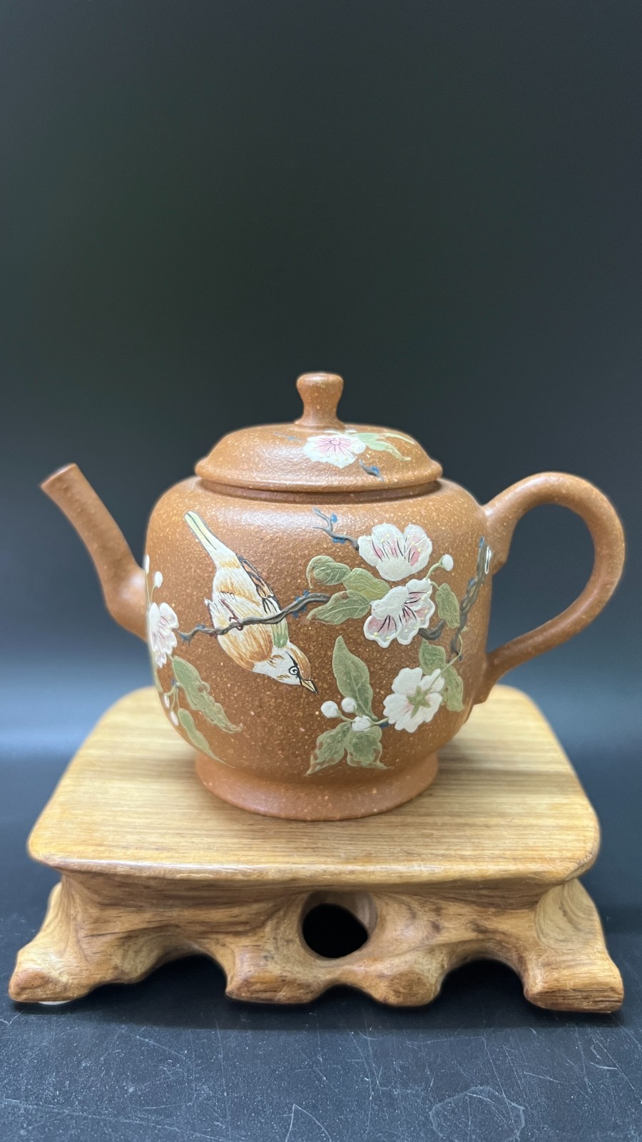 150cc chinese Yixing Handmade Zisha teapot Duan clay GongDeng Hu Gongfu Tea Pot