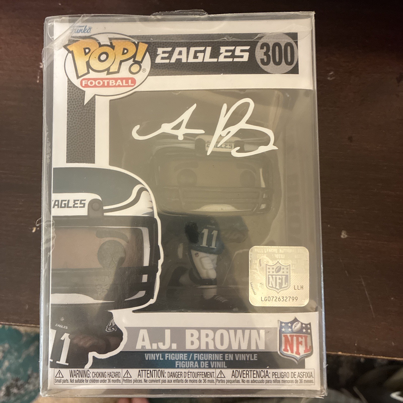 Funko Pop Vinyl: A.J. Brown #300 autograph