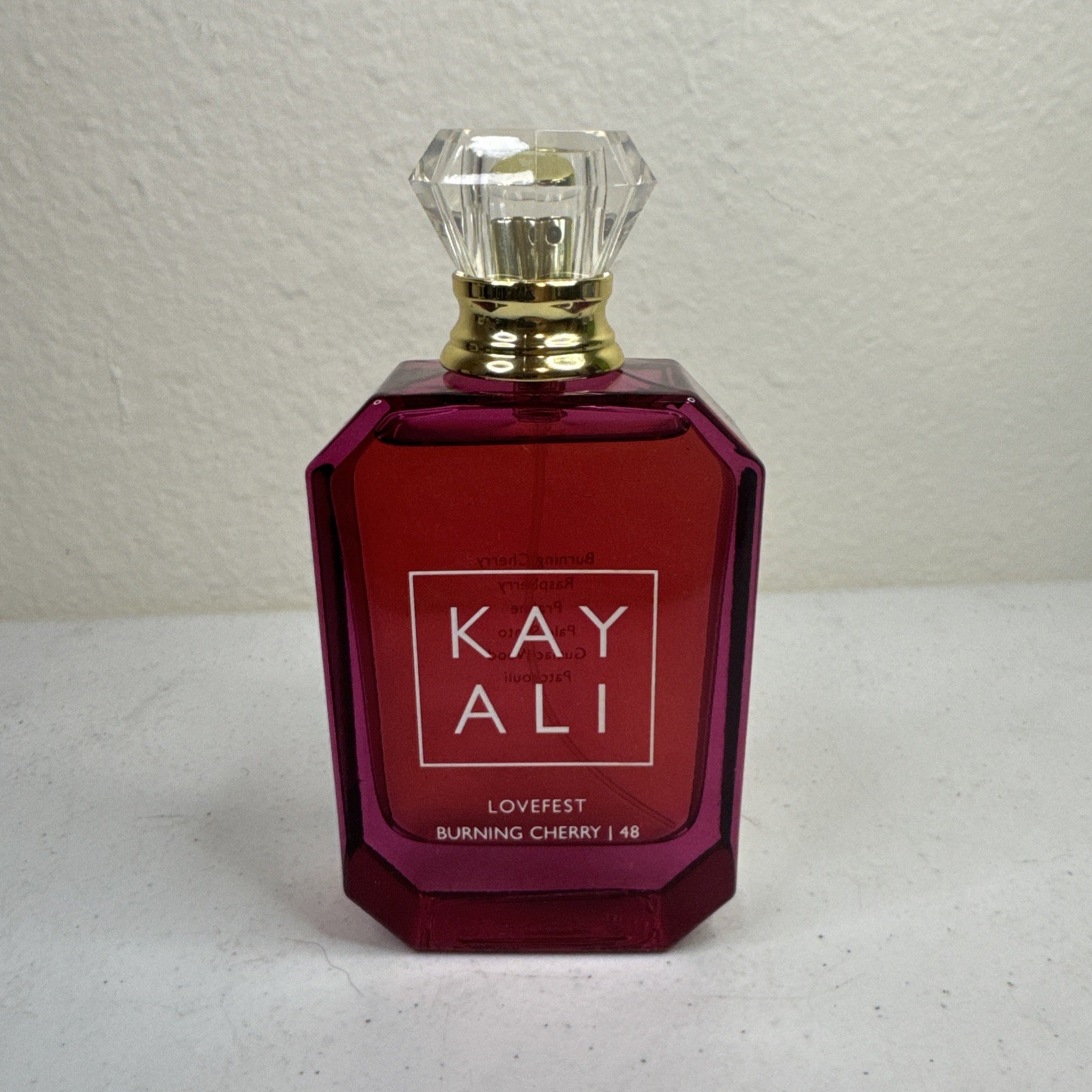 Huda Kayali Lovefest Burning Cherry 48 EDP 1.7 oz 50 Ml New Open Box *Authentic*