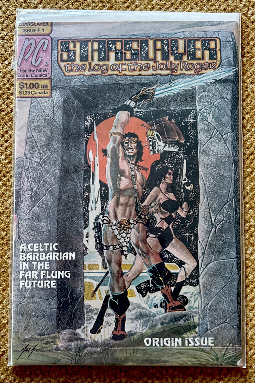 Starslayer #1 - Pacific Comics - 1982
