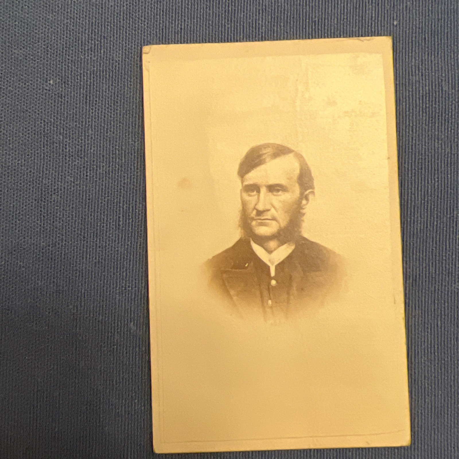 ANTIQUE CDV CIRCA 1860s HUGH KILPATRICK CIVIL WAR MAJOR-GENERAL ALBUM PRINT ANTIQUE CDV CIRCA 1860s HUGH KILPATRICK CIVIL WAR MAJOR-GENERAL ALBUM PRINT