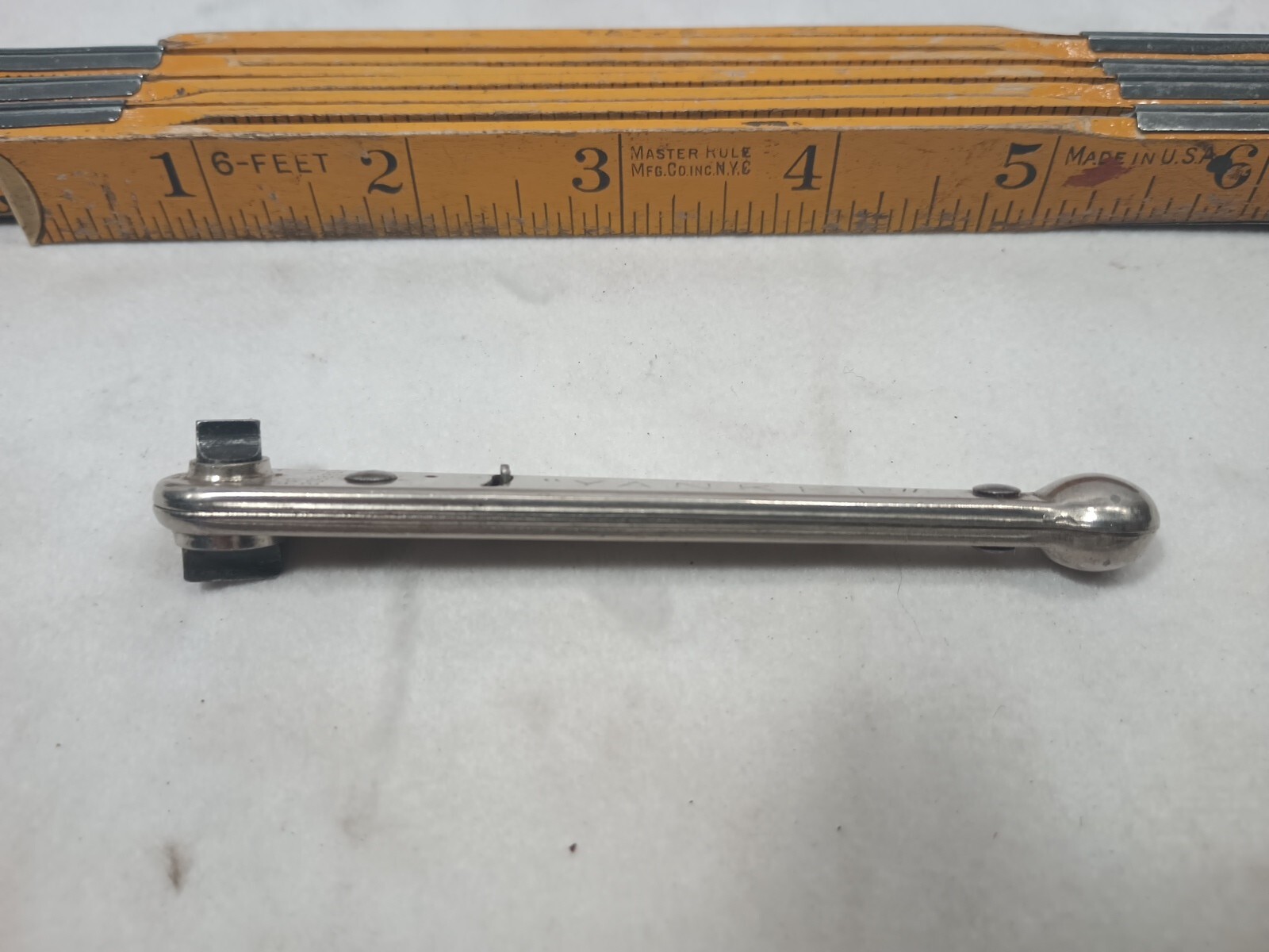Stanley Yankee #3400 Offset Ratchet Slotted Screwdriver Made in USA G19