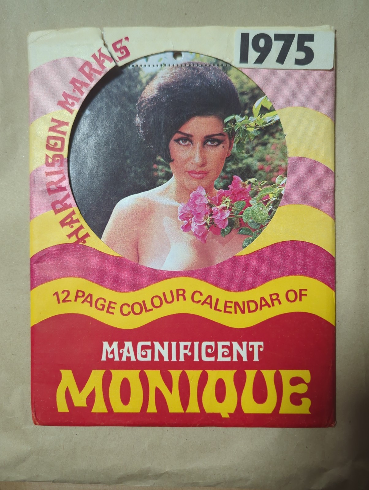 Harrison Marks\' 1975 Vintage Calendar - Magnificent Monique