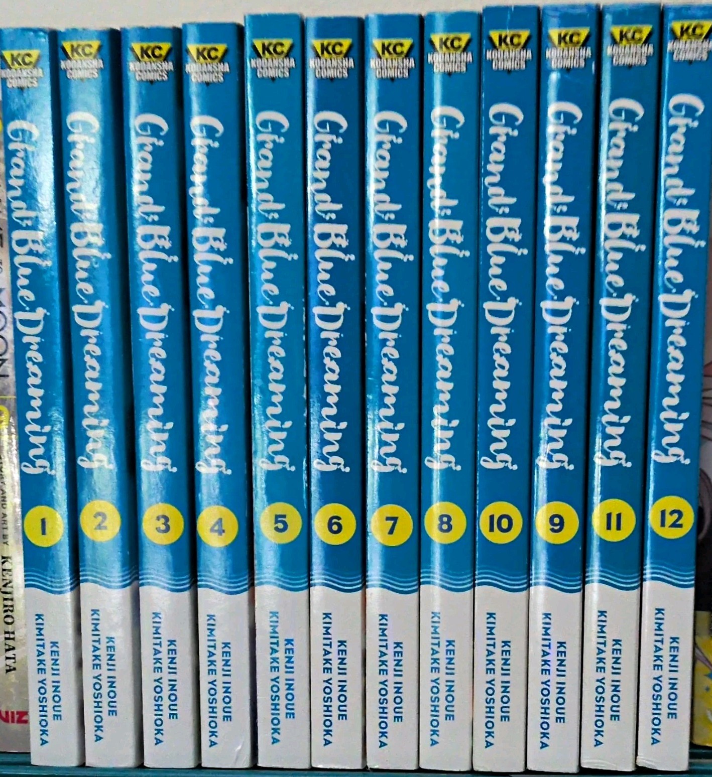 Grand Blue Dreaming Manga Lot 1-12