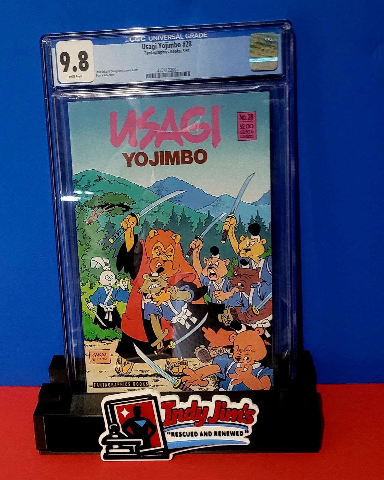 Usagi Yojimbo #26  ***1ST PRINT***  (1/91) 9.8 CGC