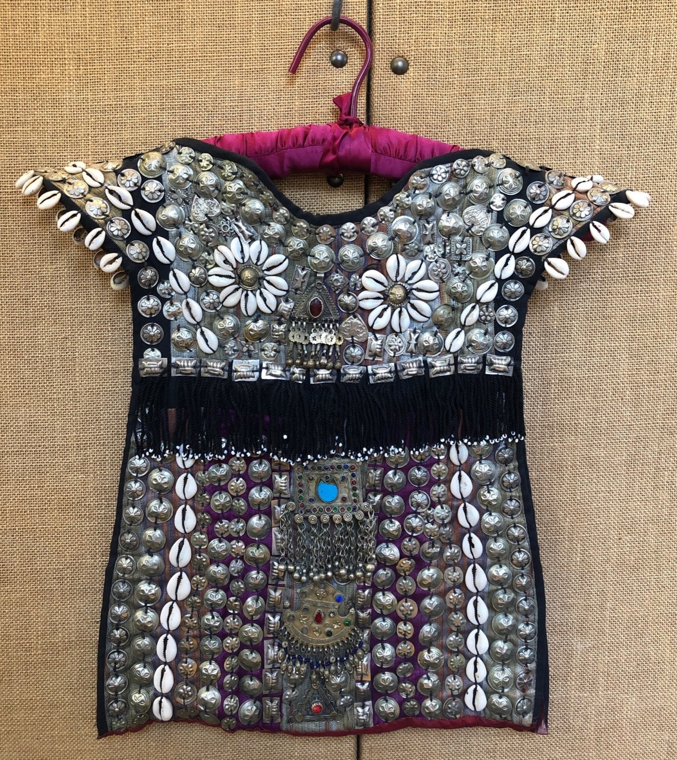 Vintage Turkmen Children\'s Ceremonial Garment Vest Excellent Condition