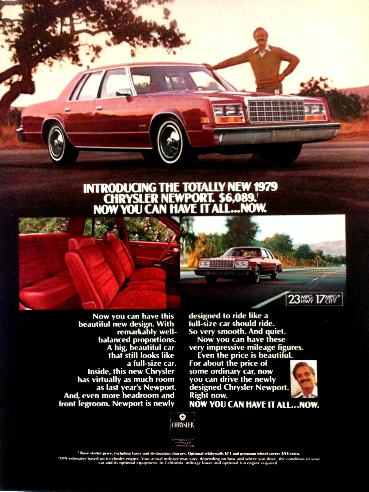 1979 Chrysler Newport Large Print Ad 