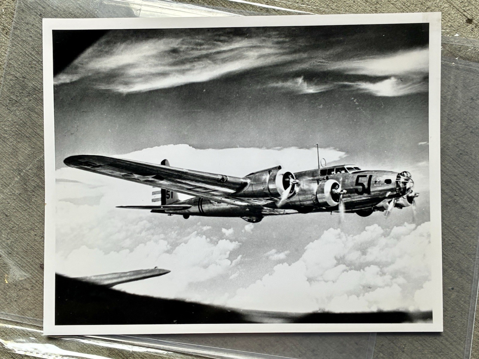 Vintage 1930s Douglas B-18 Bolo USAAC Bomber Original Press Photo