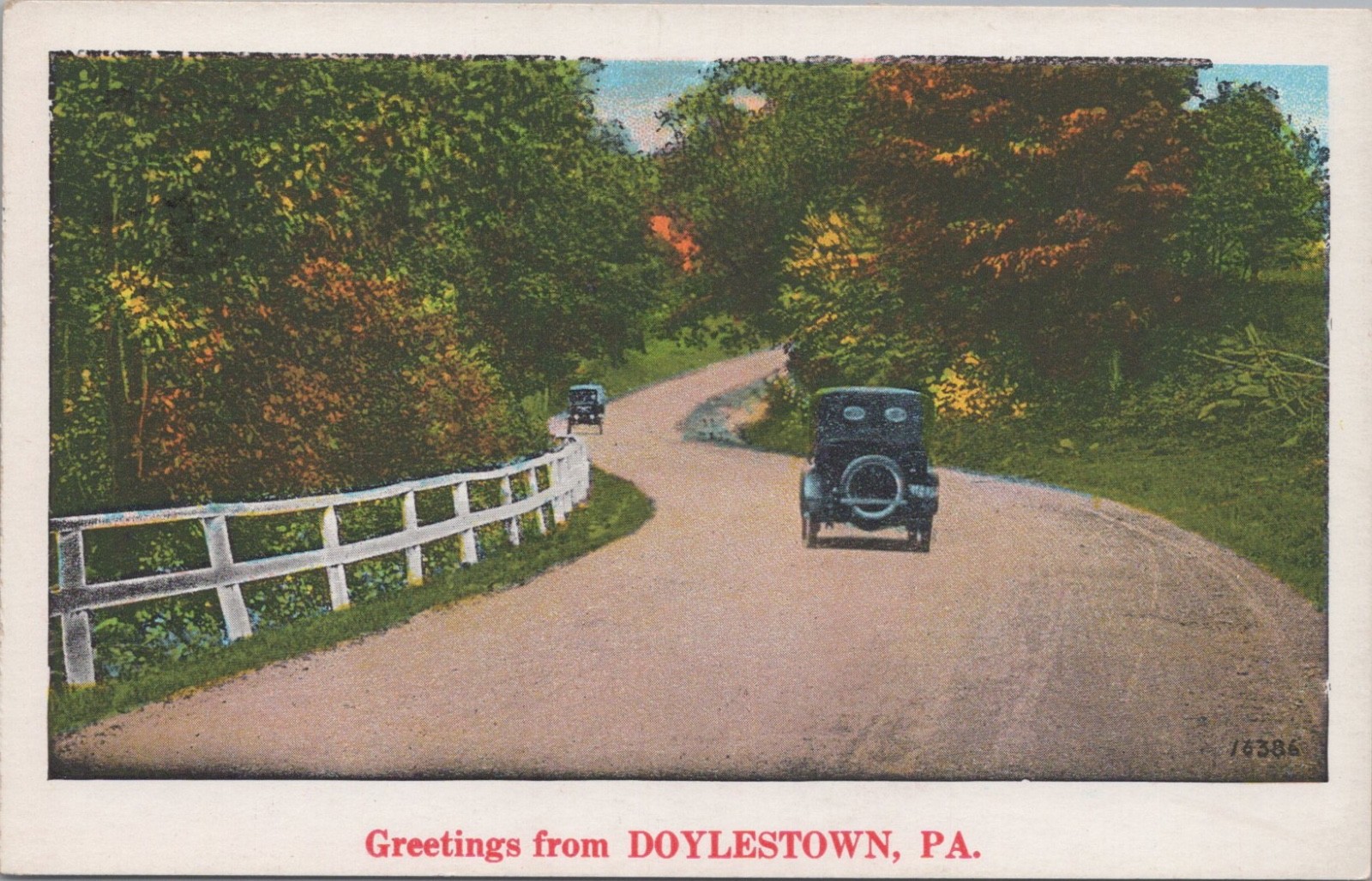 Postcard Greetings from Doylestown PA
