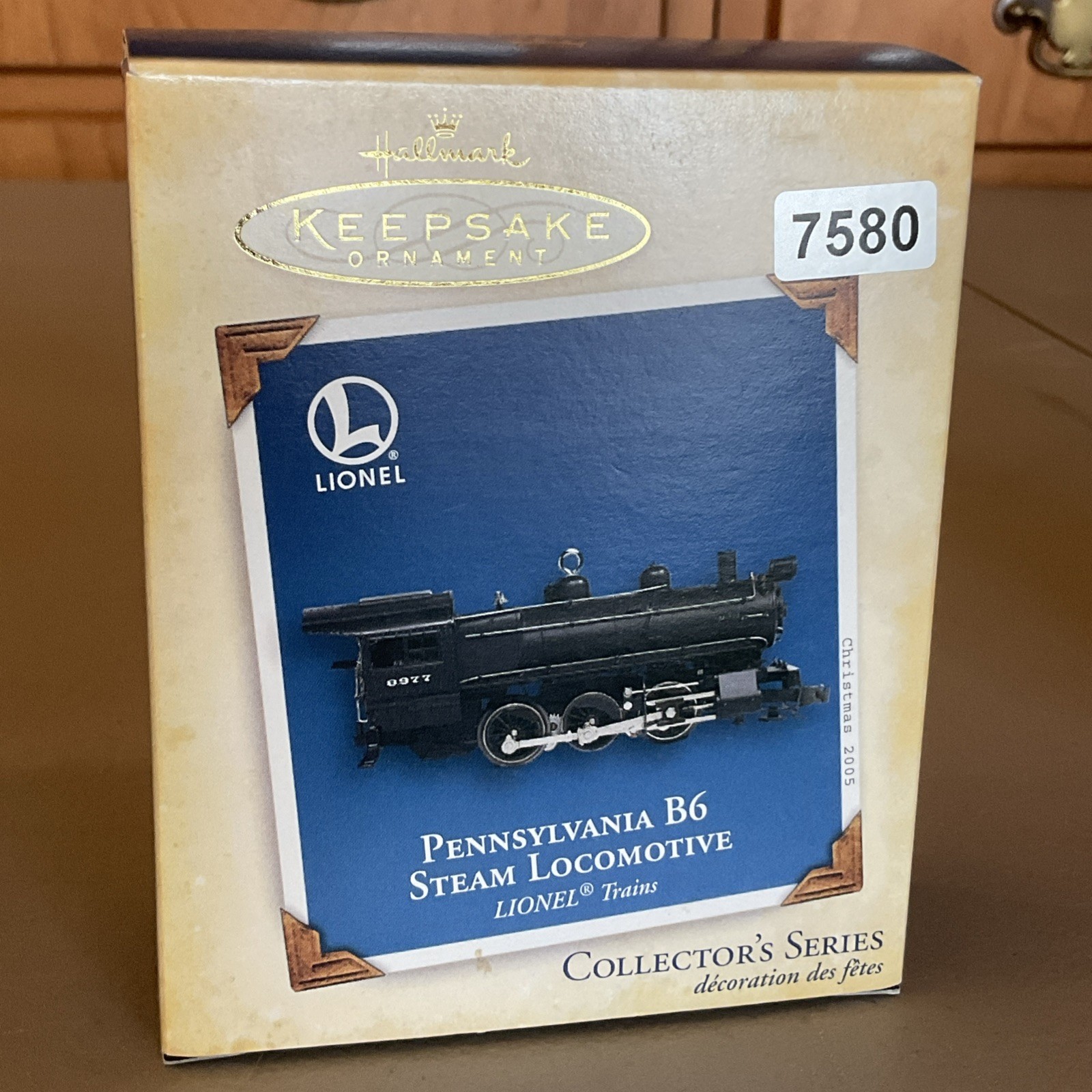 Hallmark Lionel Pennsylvania B6 Steam Locomotive Train 2005 Ornament 