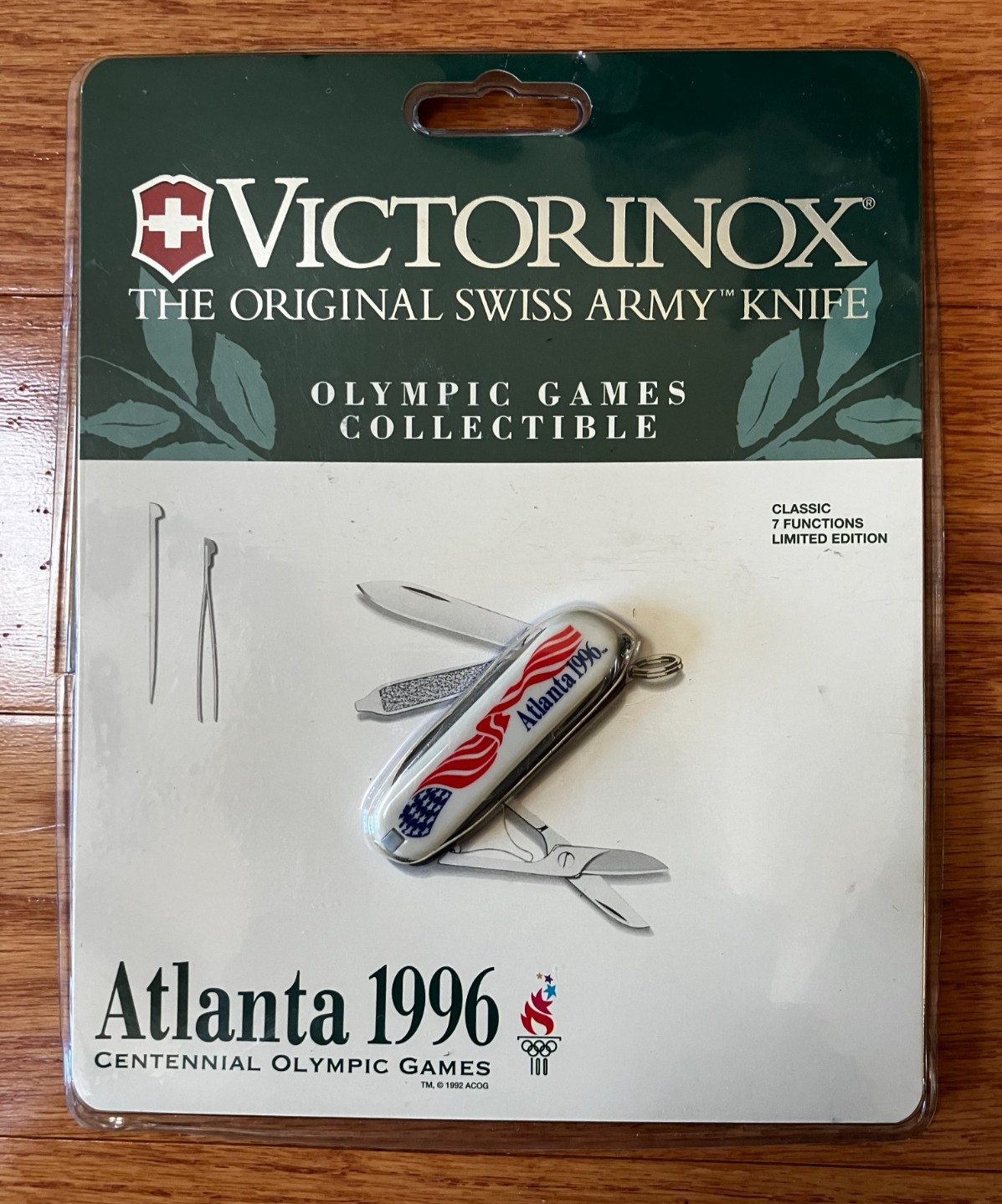Vintage Victorinox Swiss Army Knife 1996 Atlanta Olympics Limited Edition NEW 