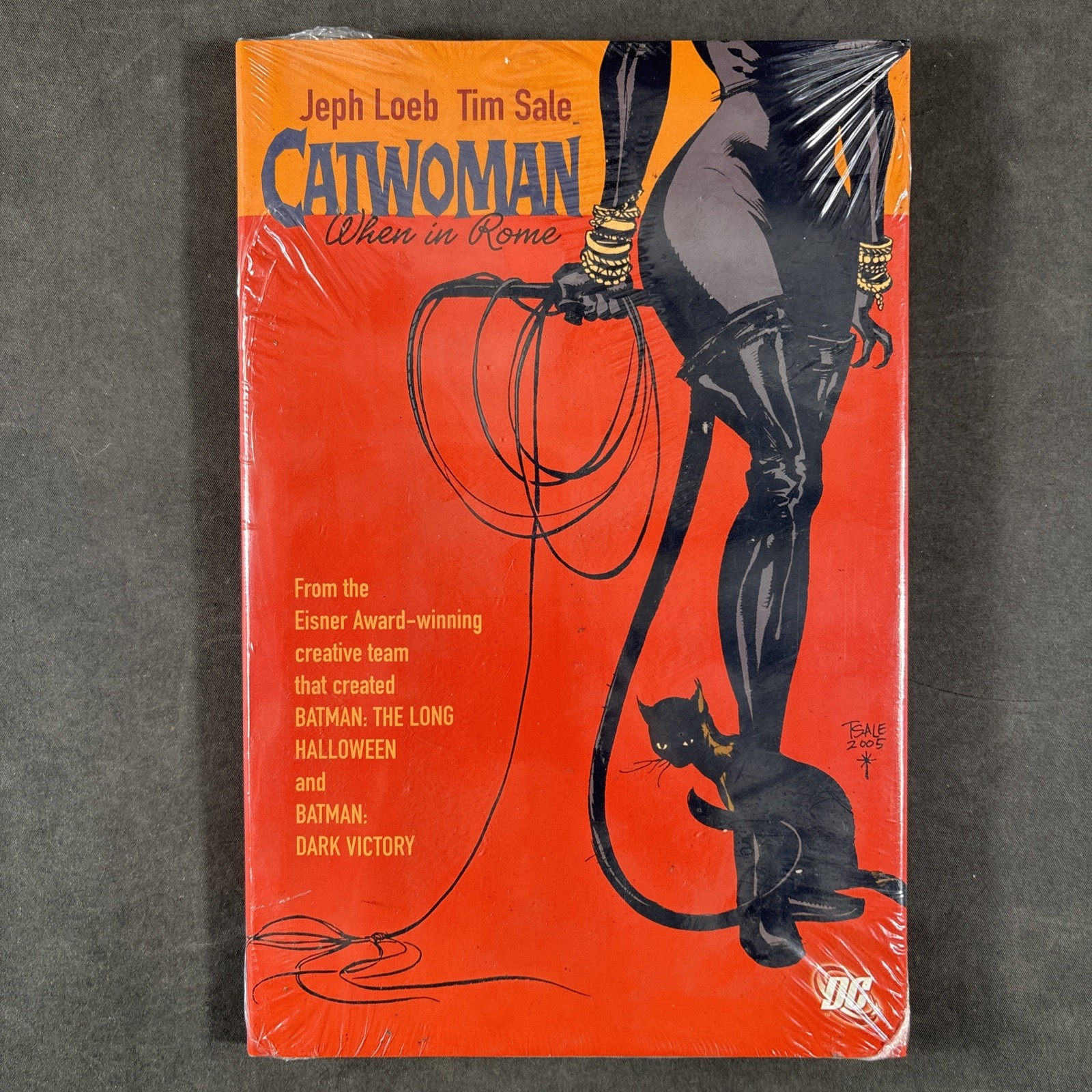CATWOMAN WHEN IN ROME LOEB SALE BATMAN LONG HALLOWEEN HARDCOVER DC COMICS SEALED