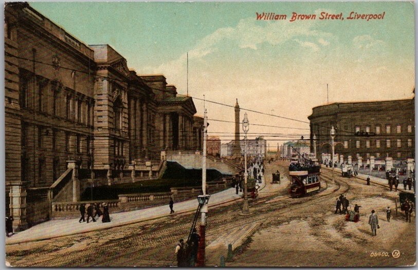 c1910s LIVERPOOL, ENGLAND Postcard 