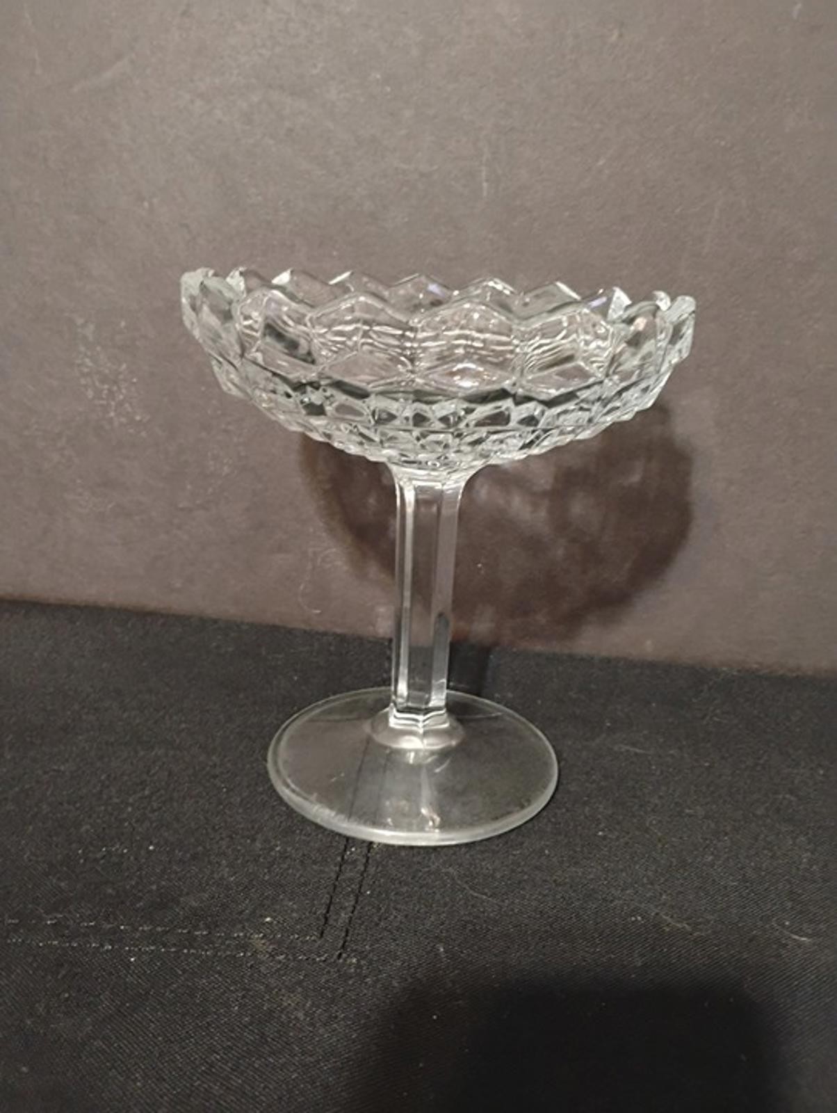 Vintage Fostoria American Clear Pedestal Compote/Bowl