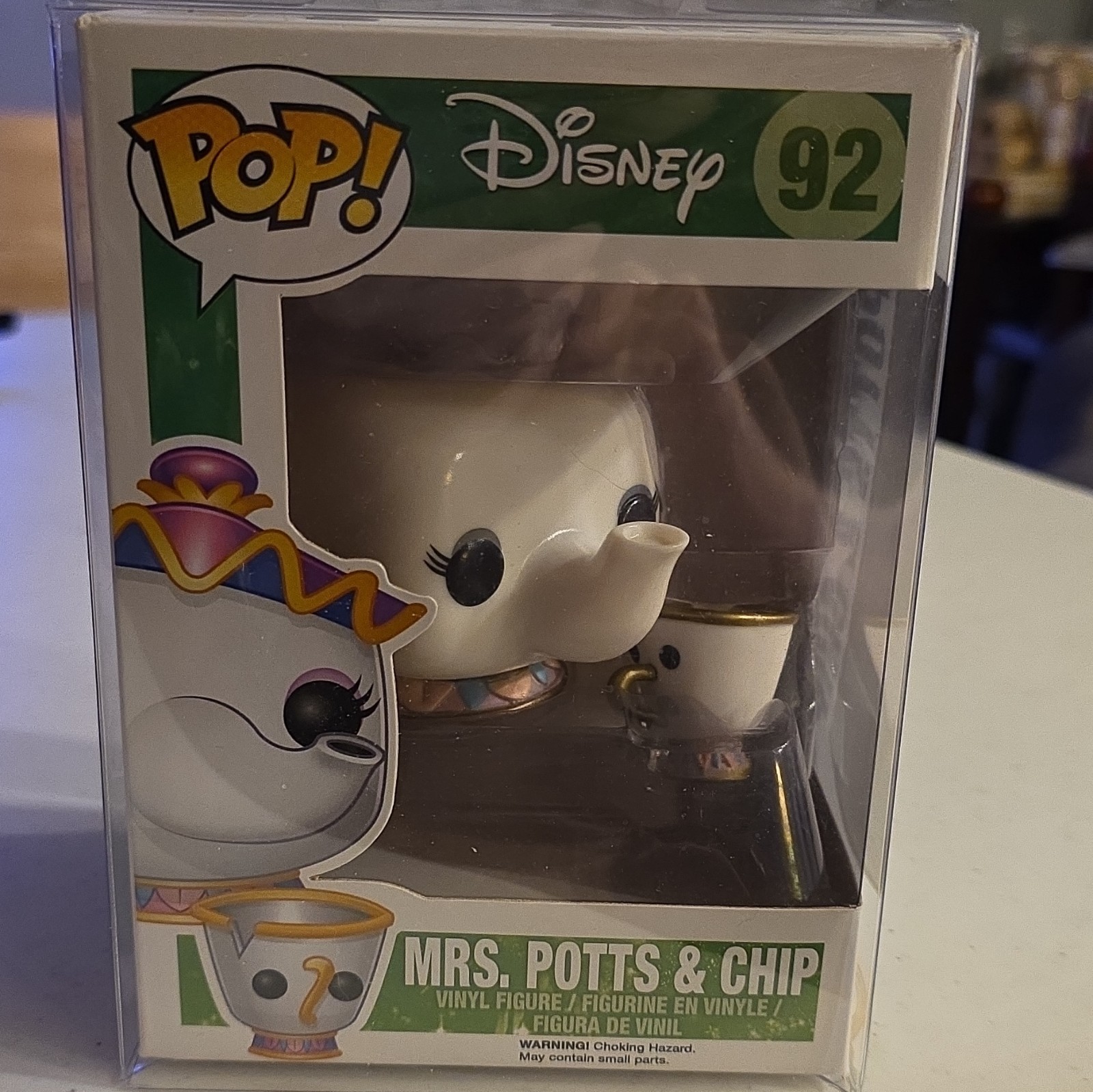 Funko Pop Disney Beauty & The Beast Mrs. Potts & Chip #92 Vinyl Figure Funko Pop Disney Beauty & The Beast Mrs. Potts & Chip #92 Vinyl Figure